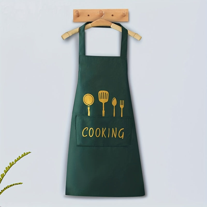 Heavy-Duty Chef Kitchen Apron with Pockets