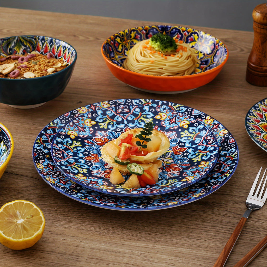 16-Piece Bohemia Porcelain Dinnerware Set – Service for 4