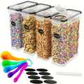 Recipientes para almacenar alimentos (4L / 135oz) - Paquete de 4