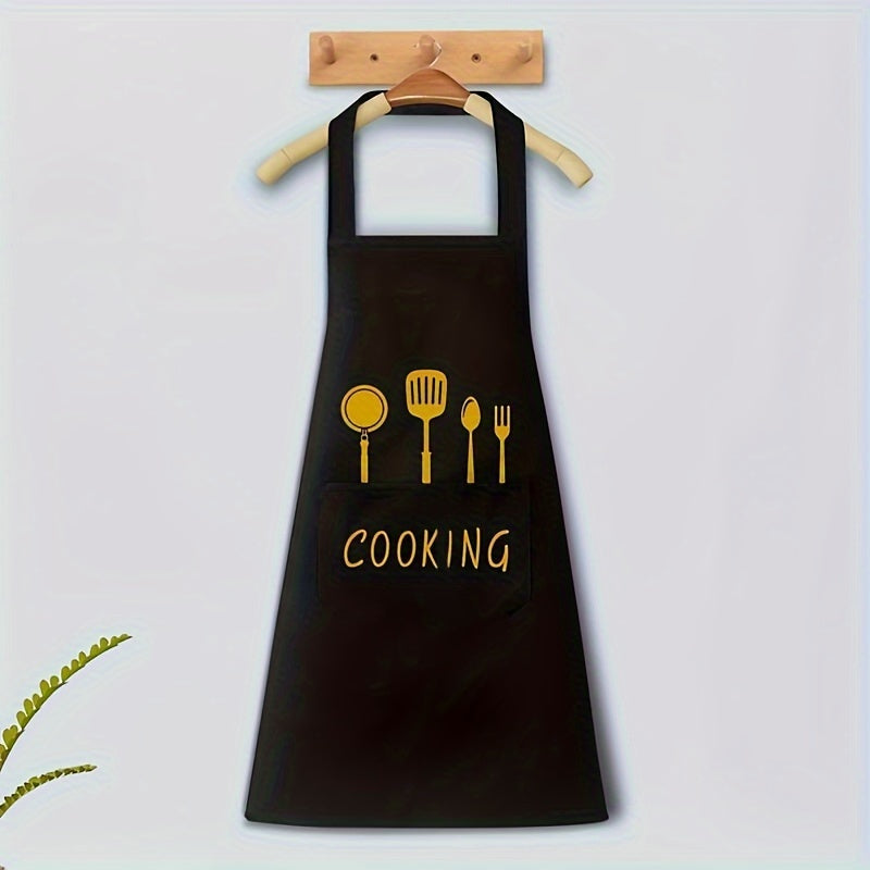 Heavy-Duty Chef Kitchen Apron with Pockets