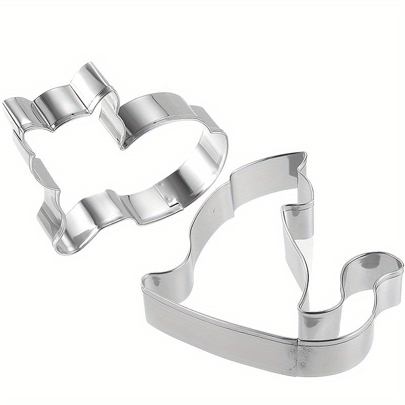 3D Cat Cookie Cutters-9pcs