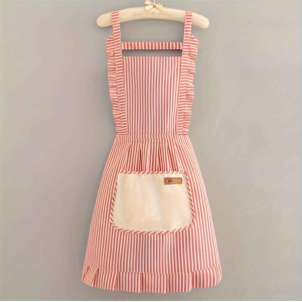 Striped Kitchen Apron
