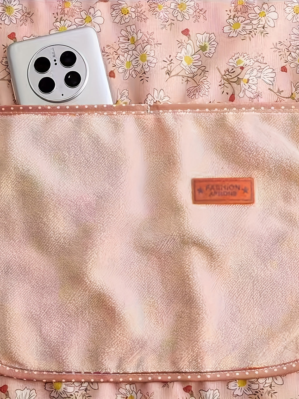 Floral Print Kitchen Apron