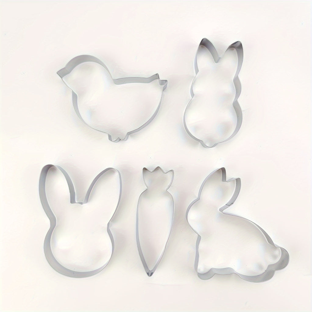 Easter Cookie Cutters-5pcs