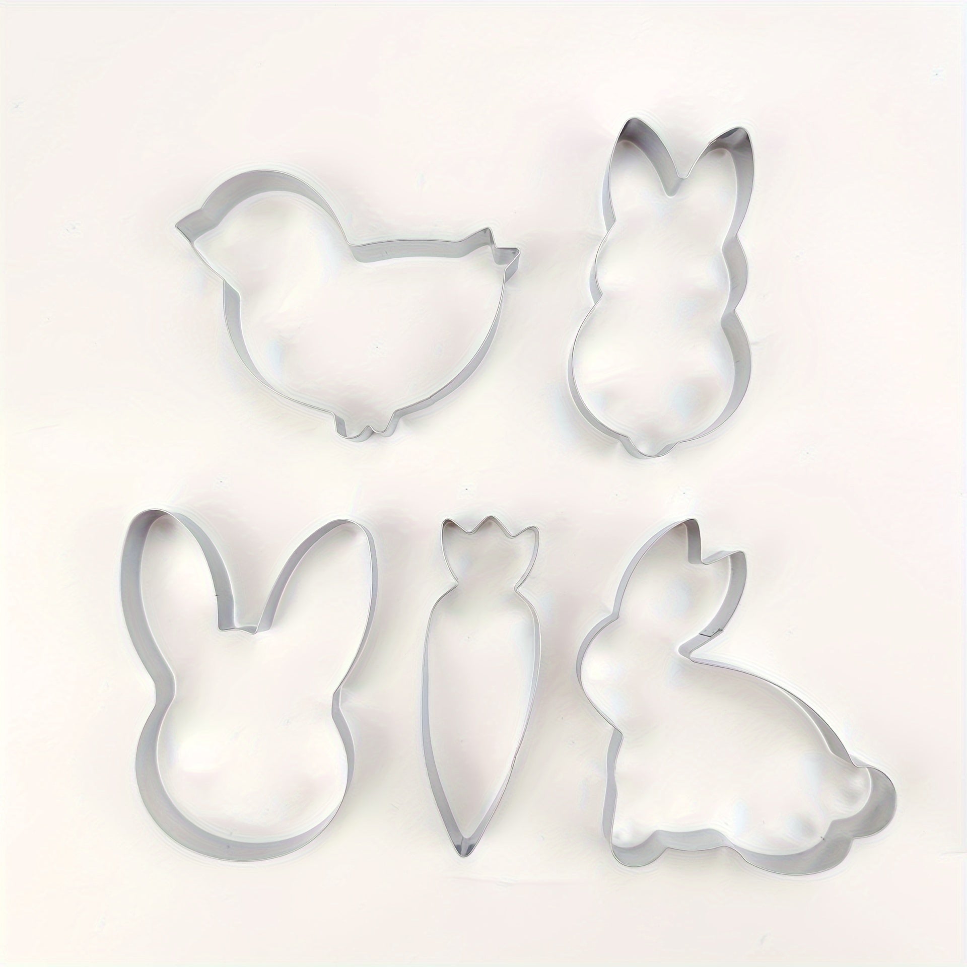 Easter Cookie Cutters-5pcs