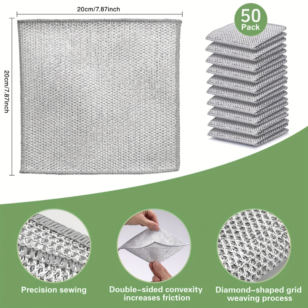 Stainless Steel Kitchen Scrubber Cloth