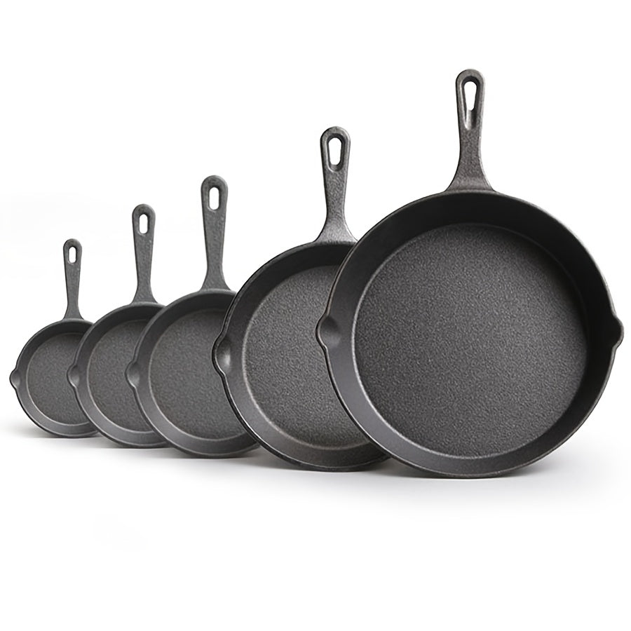 Cast Iron Skillet Set – 3/4/5-Piece Frying Pans