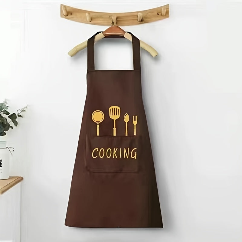 Heavy-Duty Chef Kitchen Apron with Pockets